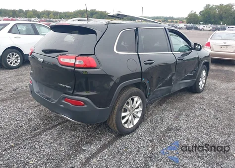 2016 Jeep Cherokee Limited from USA, damaged, VIN 1C4PJMDB3GW151873